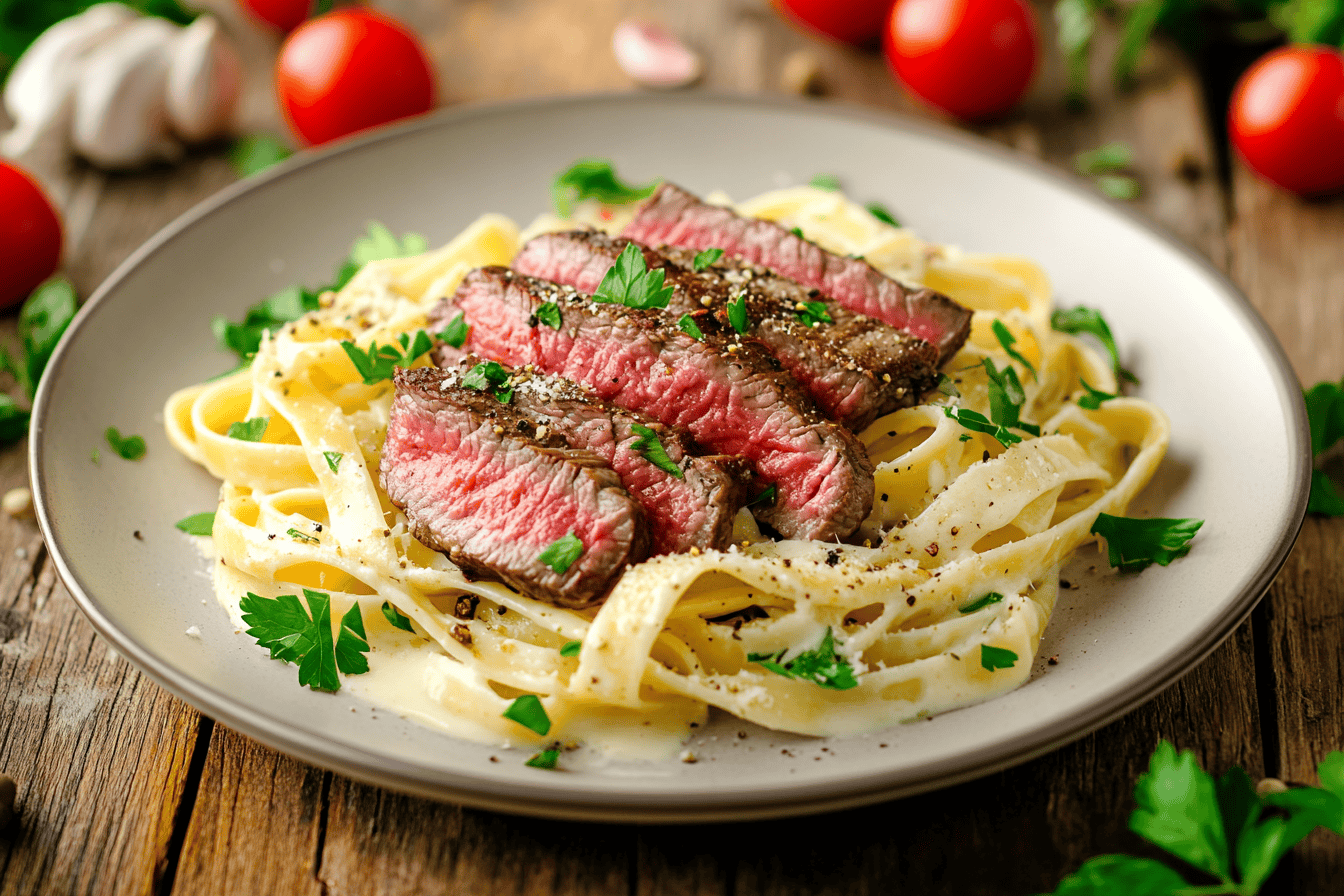 steak pasta recipes