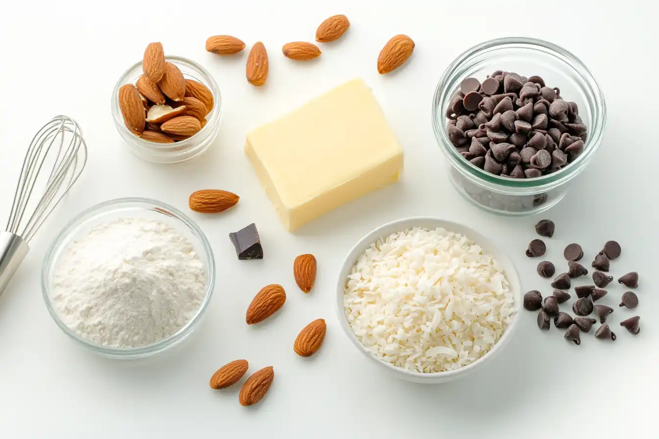 Almond Joy Cookie Recipe Ingredients