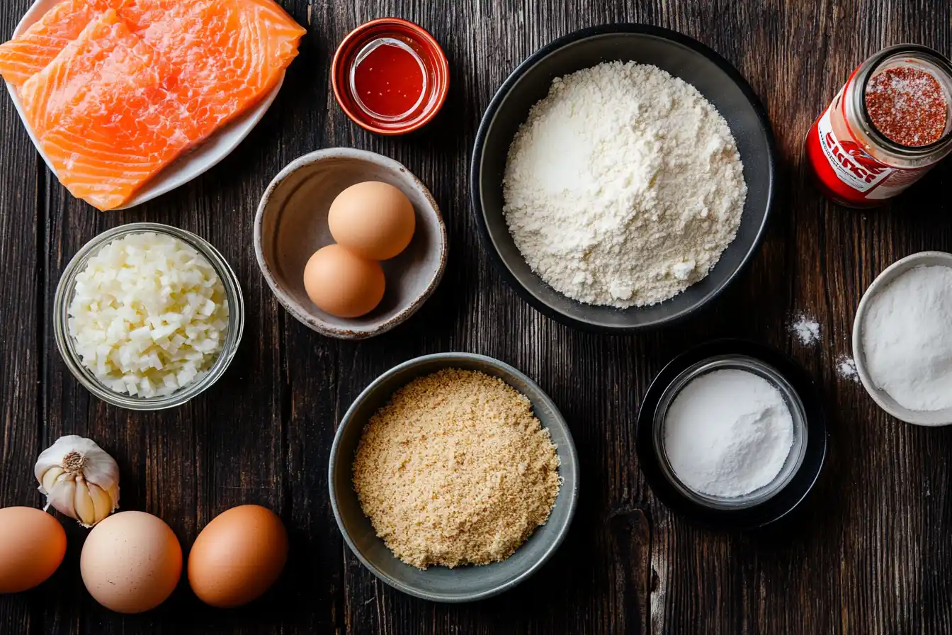 Southern Fried Salmon Patties Ingredients