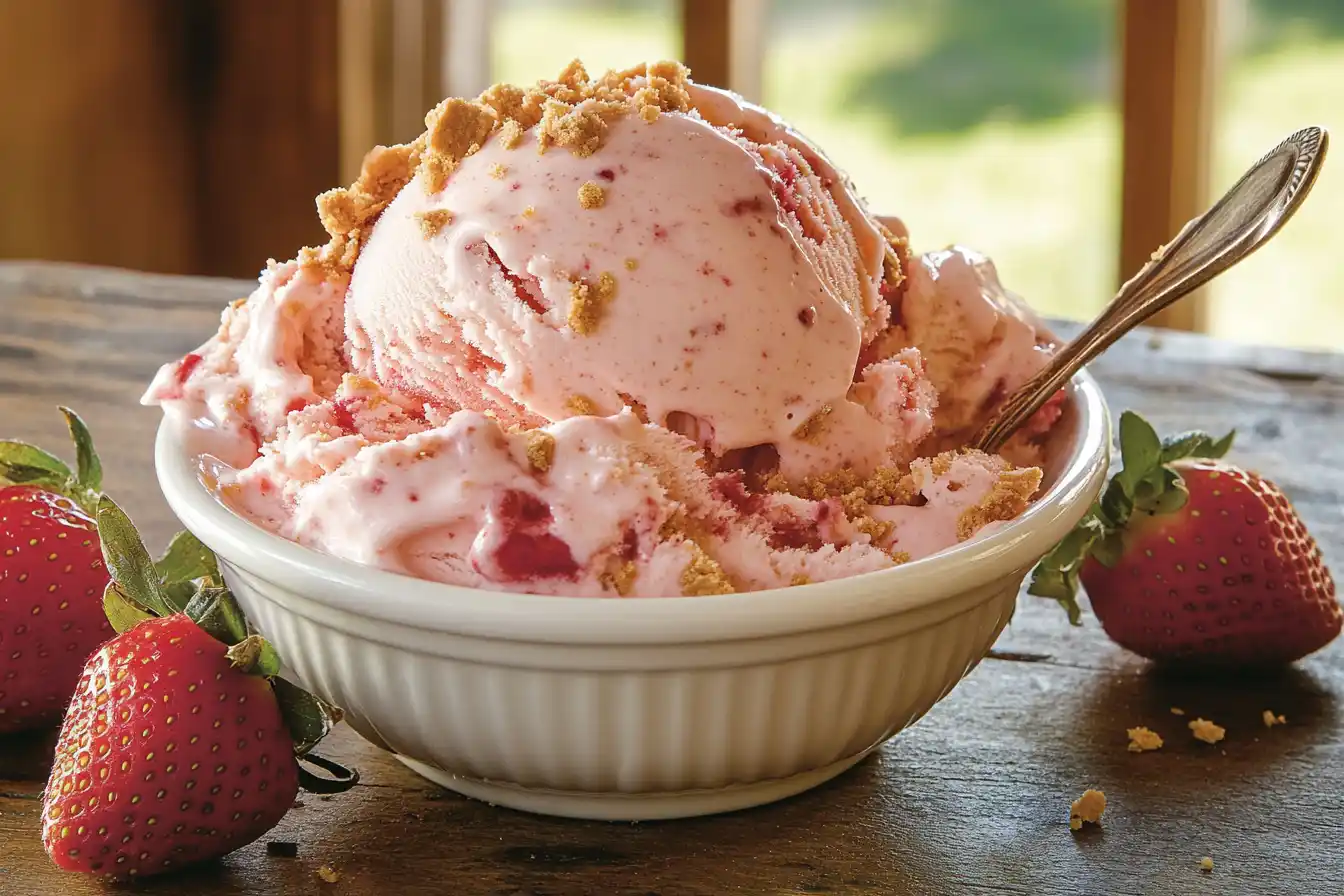 Strawberry Cheesecake Ice Cream