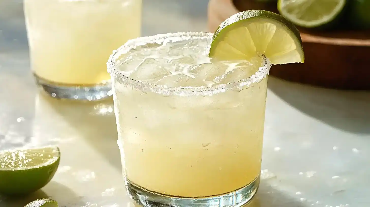 How To Make A Margarita Margarita In Glass