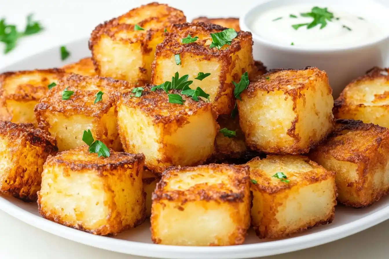 Air Fryer Hash Brown Cubes