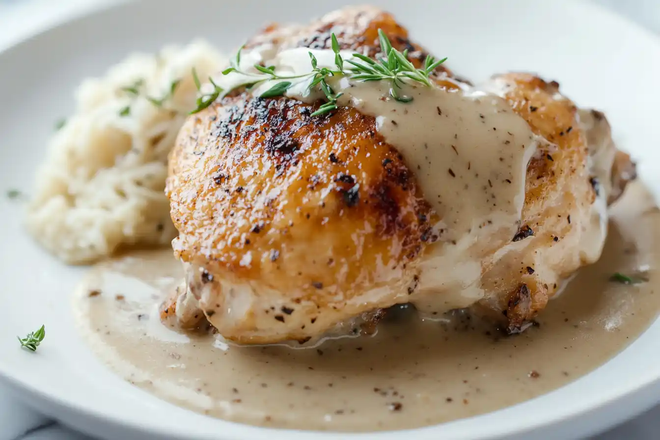 Golden Chicken And Gravy Recipe