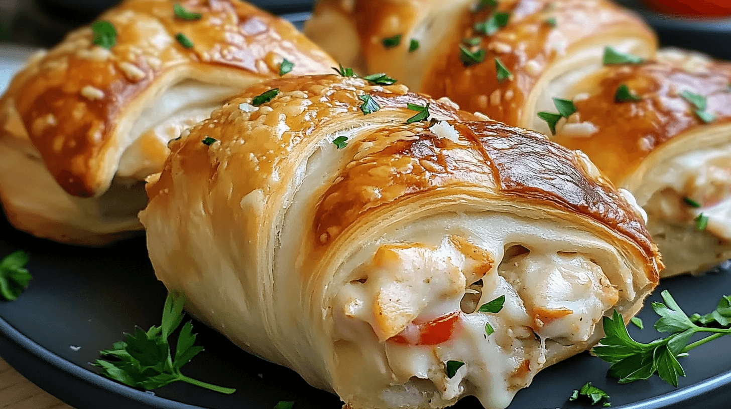 Chicken Stuffed Crescen