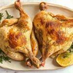 Golden Roasted Half Chicken