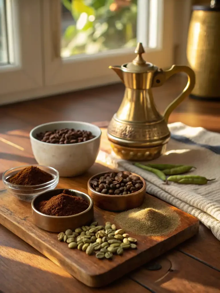 Arabic Coffee ingredients