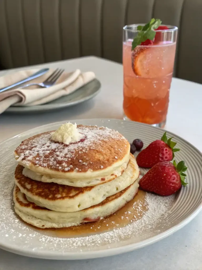 Low calorie pancakes