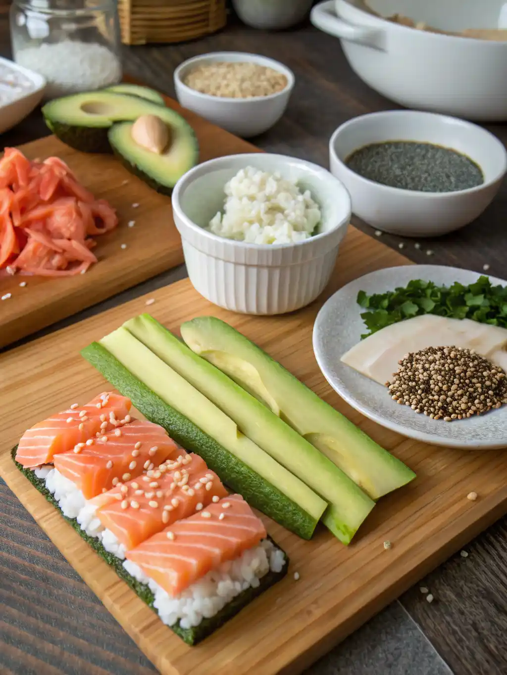 Volcano Roll Sushi Ingredients