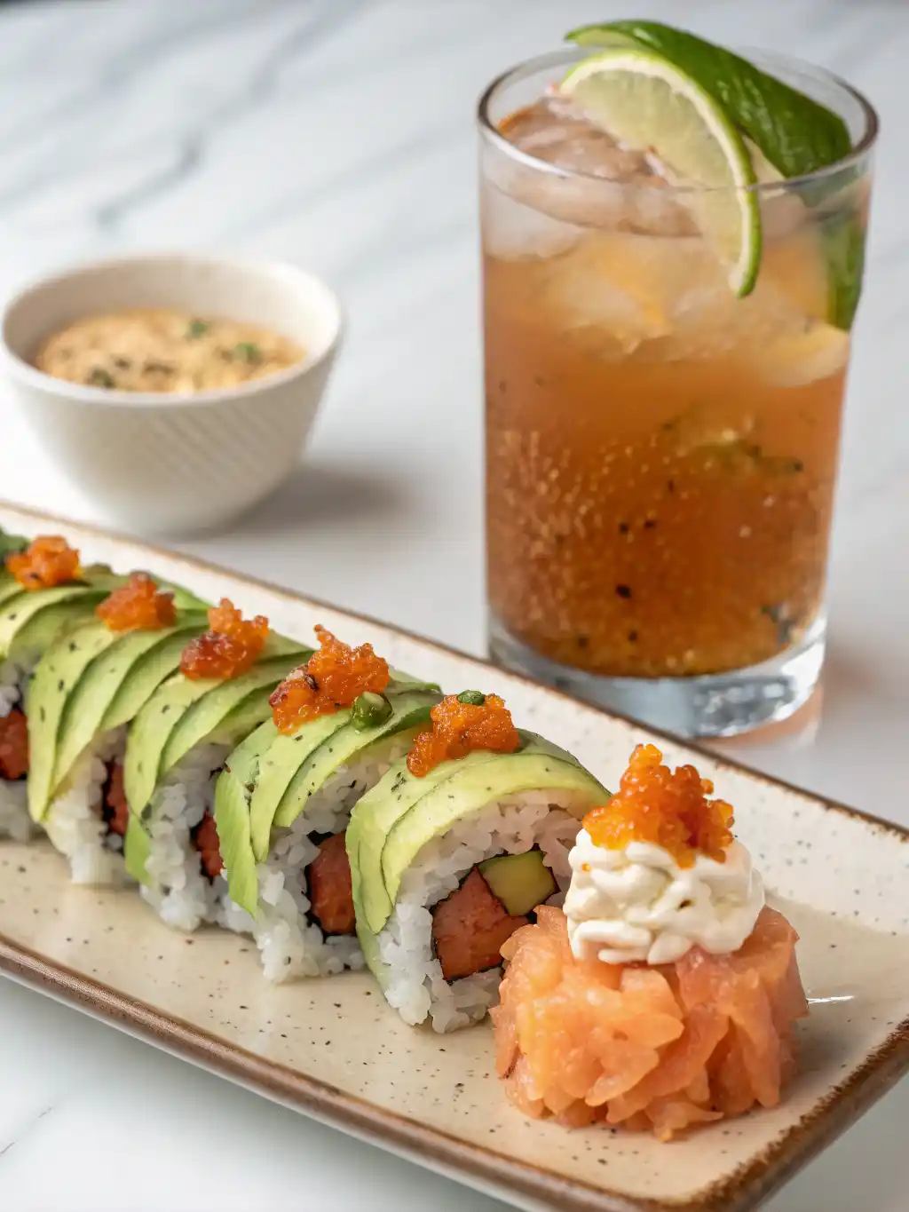 Volcano Roll Sushi