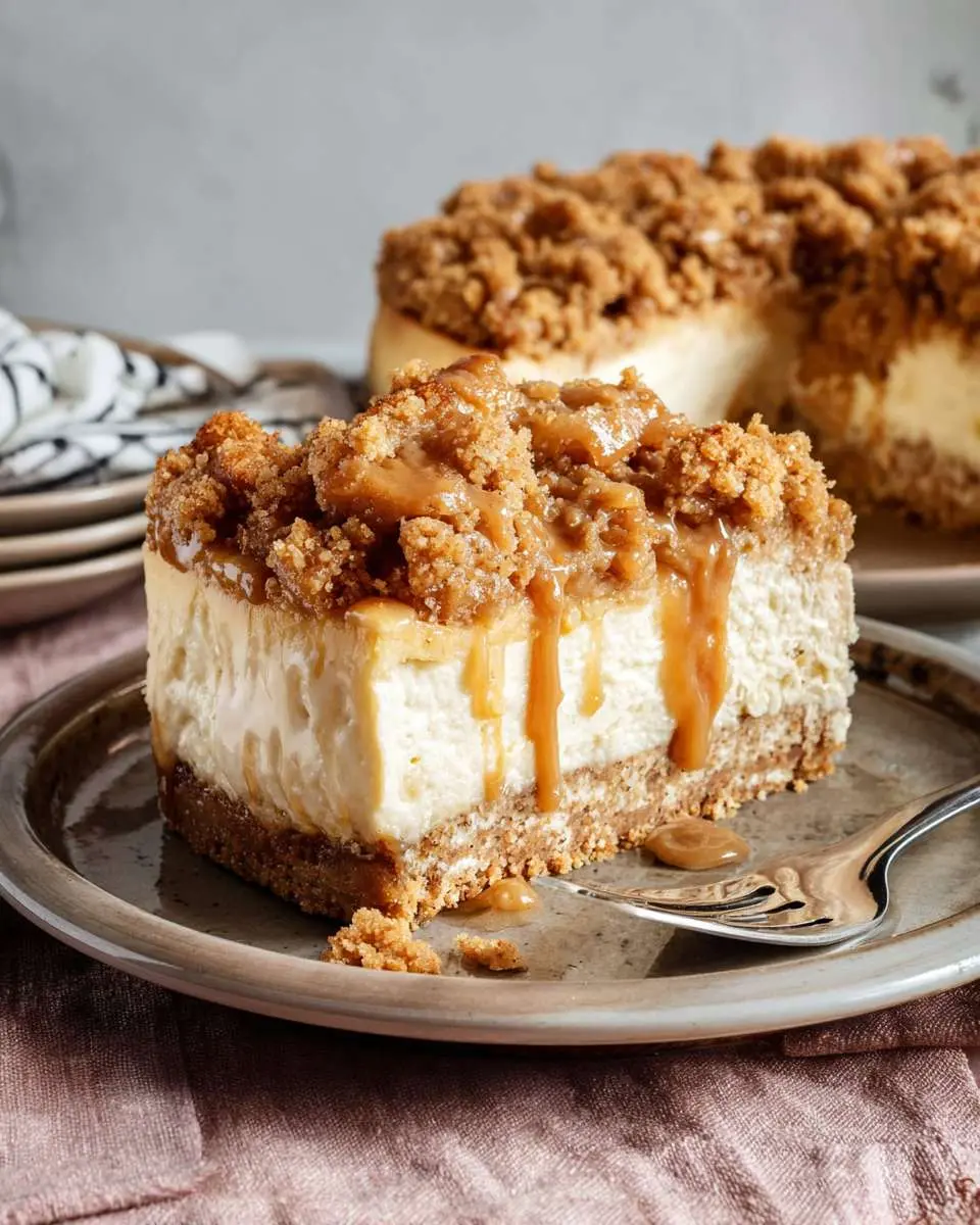 apple crumble cheesecake recipe 1