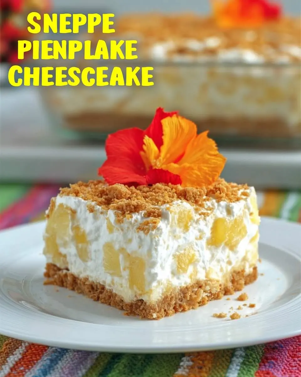 no bake pineapple cheesecake recipe 1