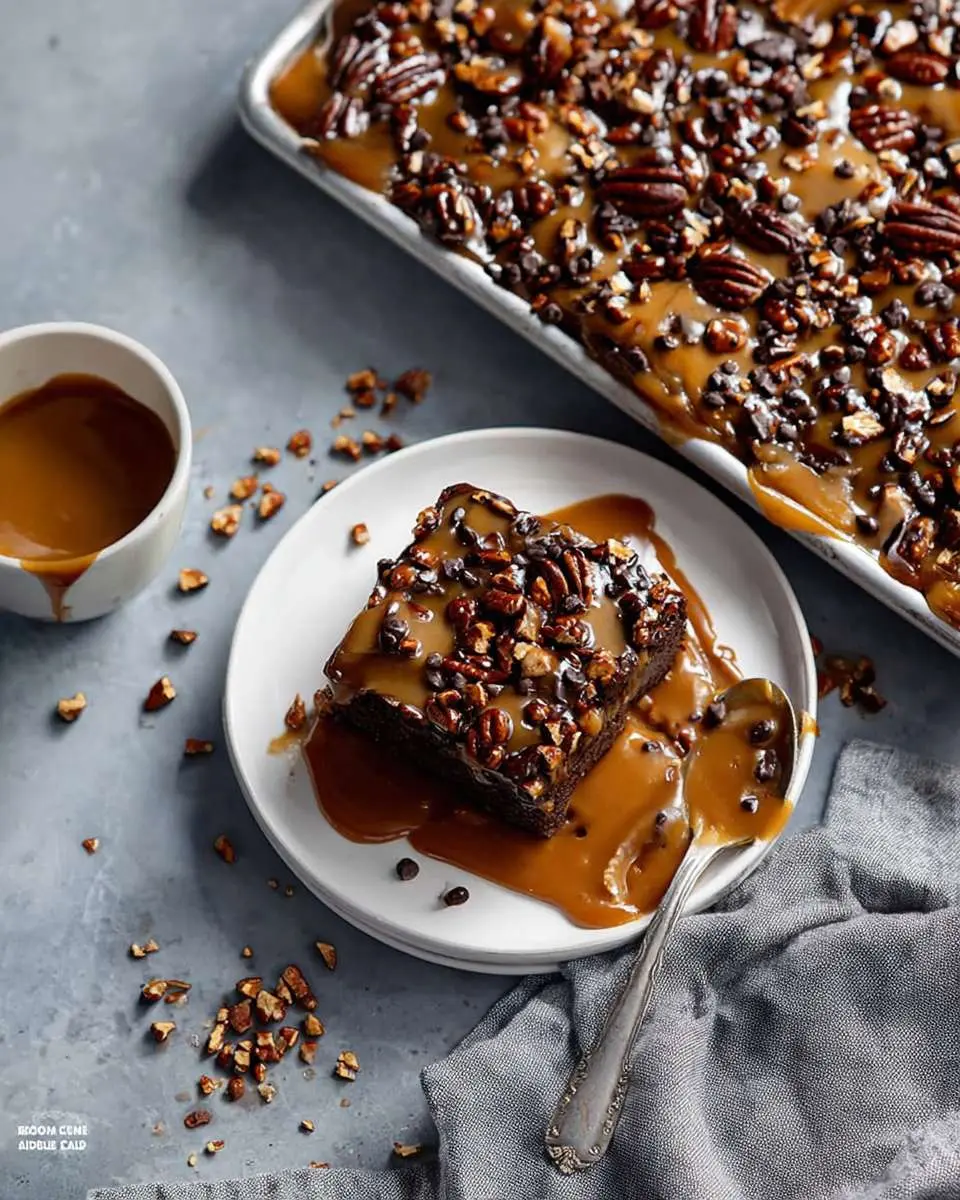 texas turtle sheet cake recipe 1