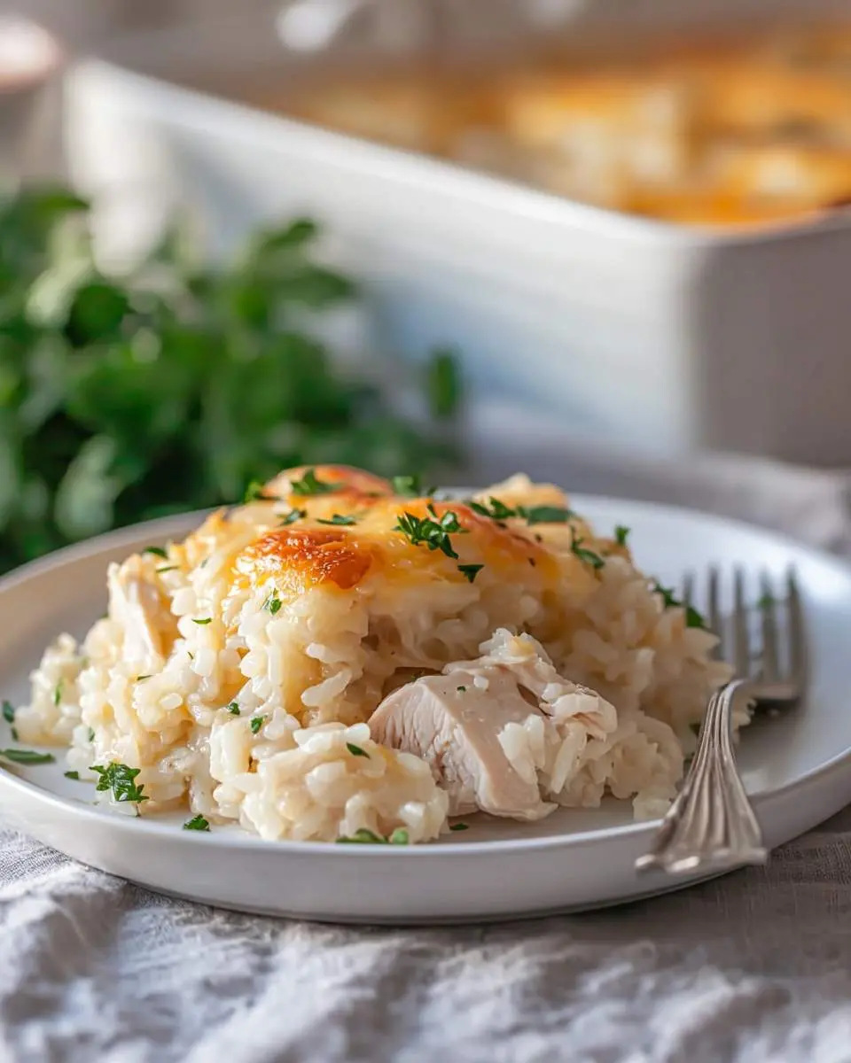 Cheesy Angel Chicken Rice Casserole 1 angel chicken rice casserole recipe