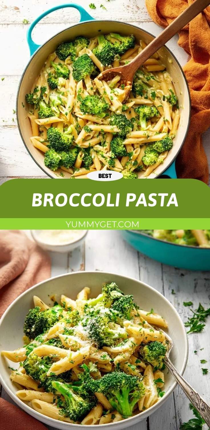 broccoli pasta pinterest