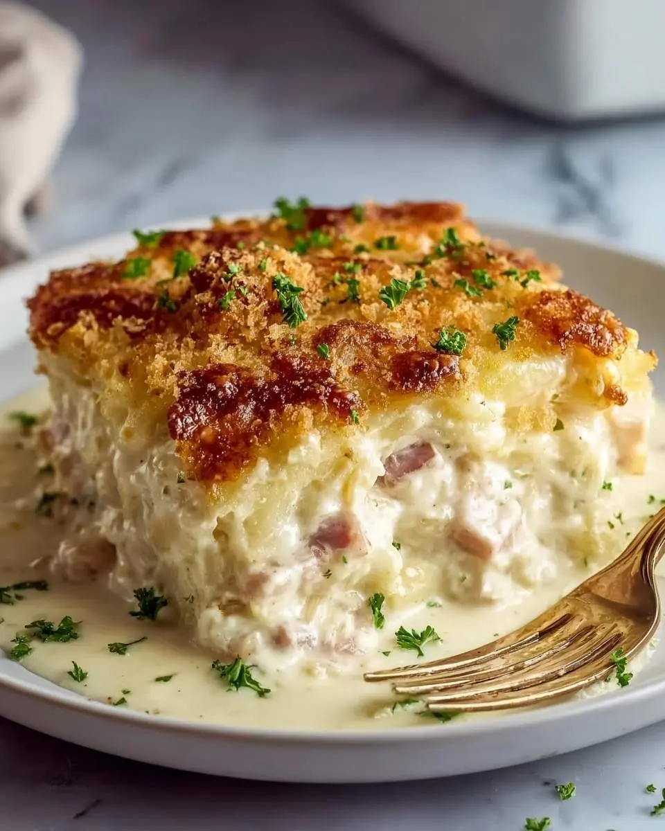 chicken cordon bleu casserole recipe