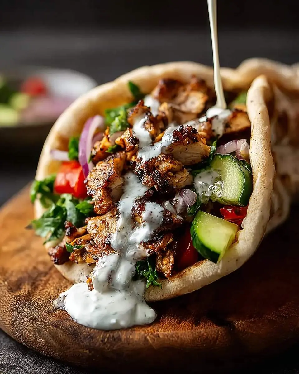 chicken shawarma with garlic sauce recipe