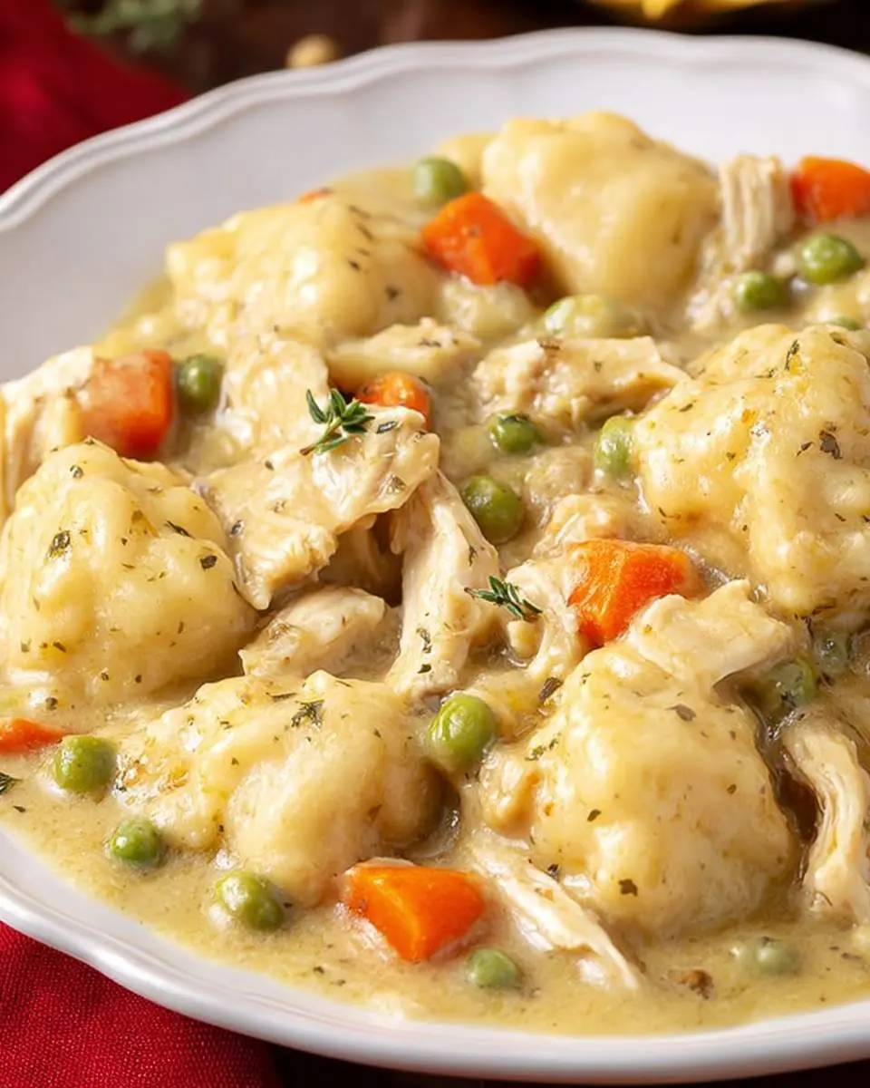 crockpot chicken and dumplings recipe