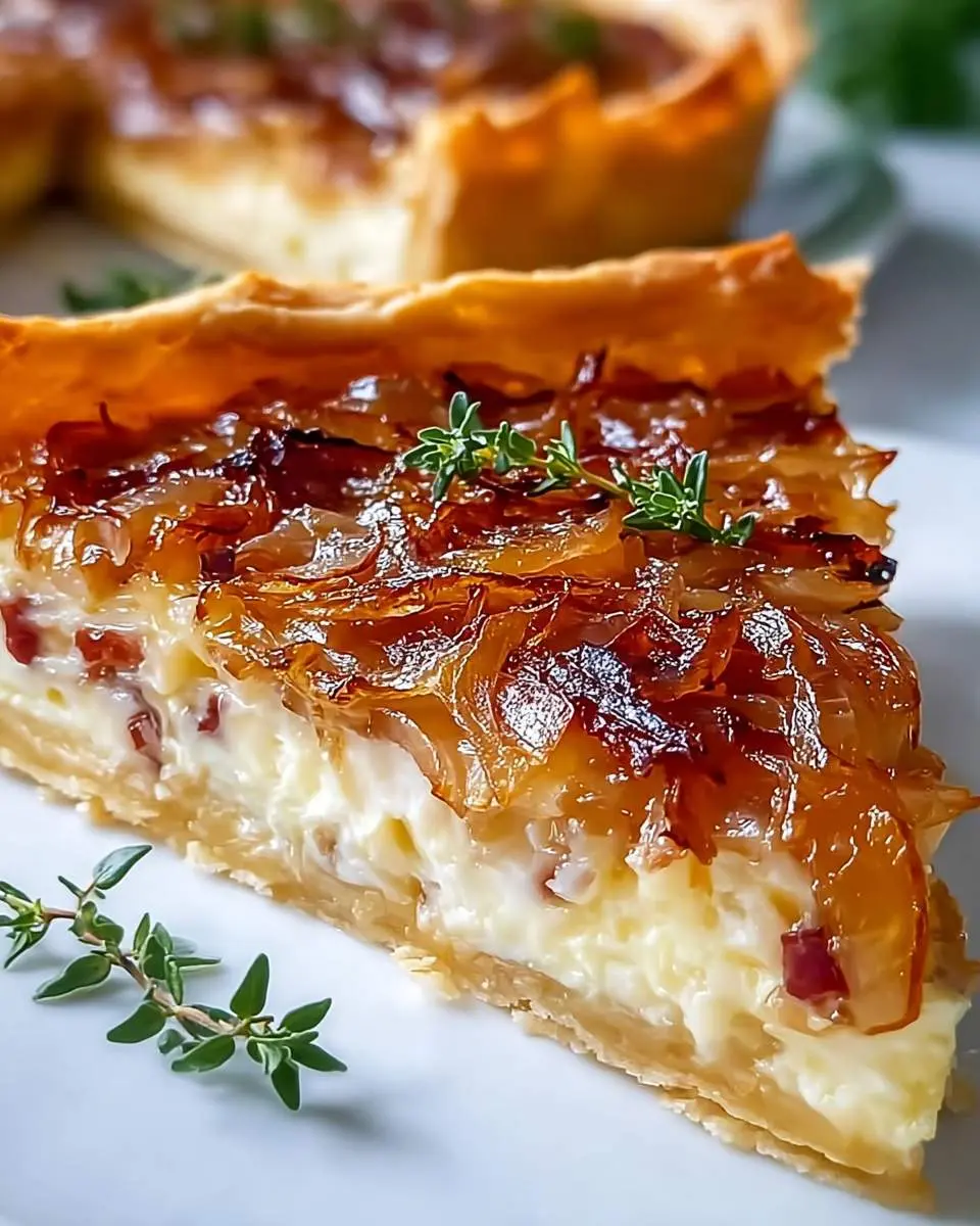 Creamy German Onion Pie (Zwiebelkuchen) for Your Holiday Table 1 german onion pie recipe 1