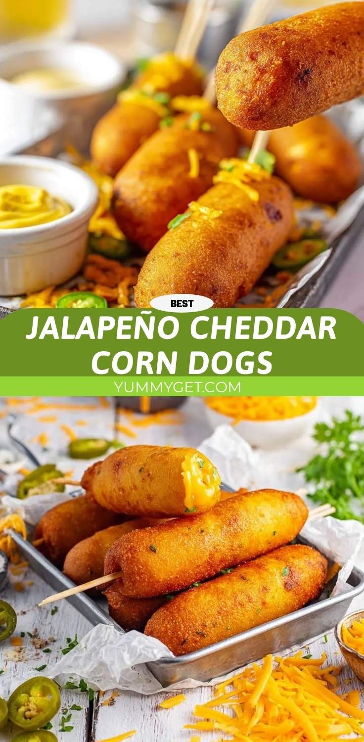 jalapeyo cheddar corn dogs pinterest