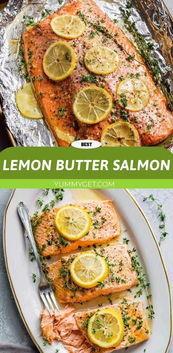 lemon butter salmon pinterest