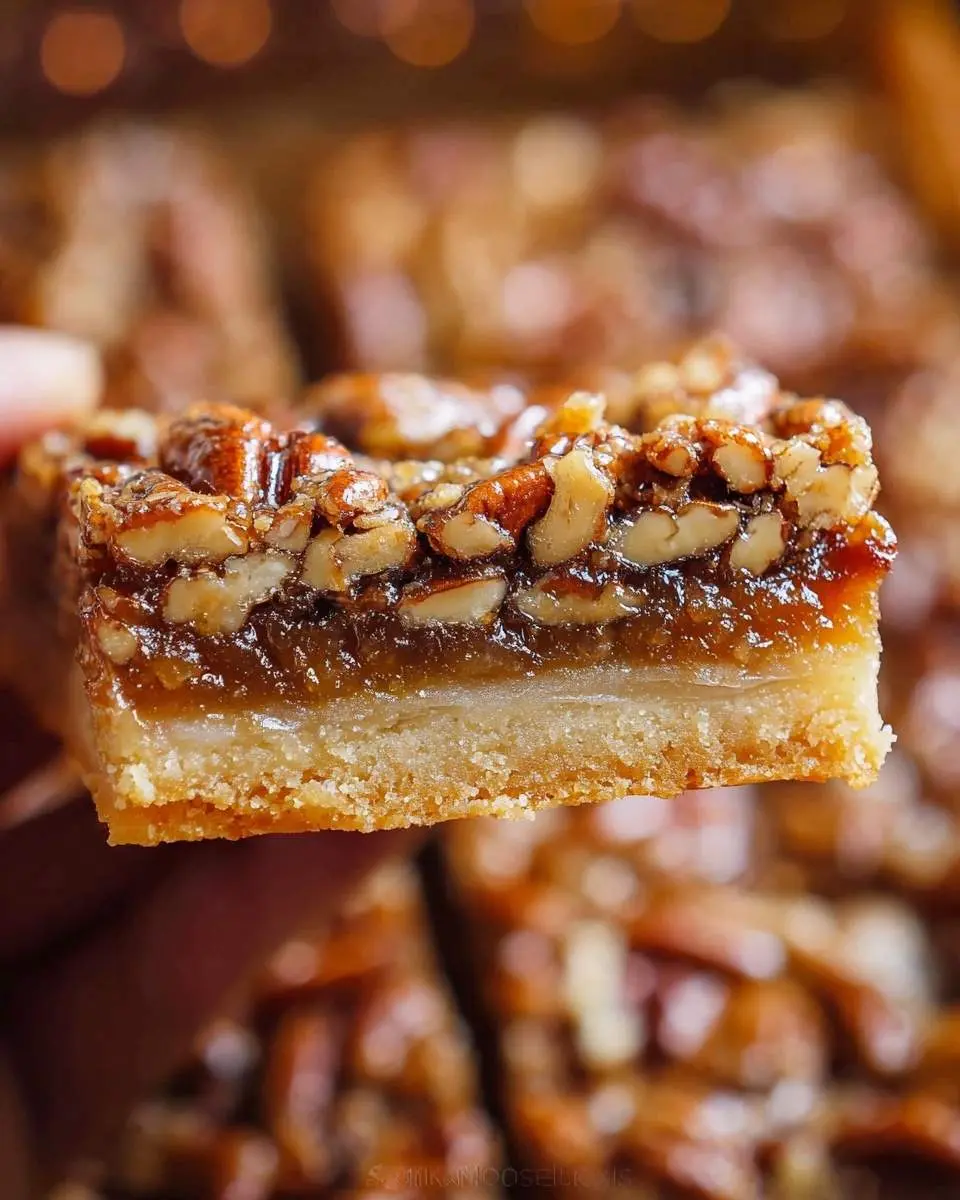 pecan pie bars recipe