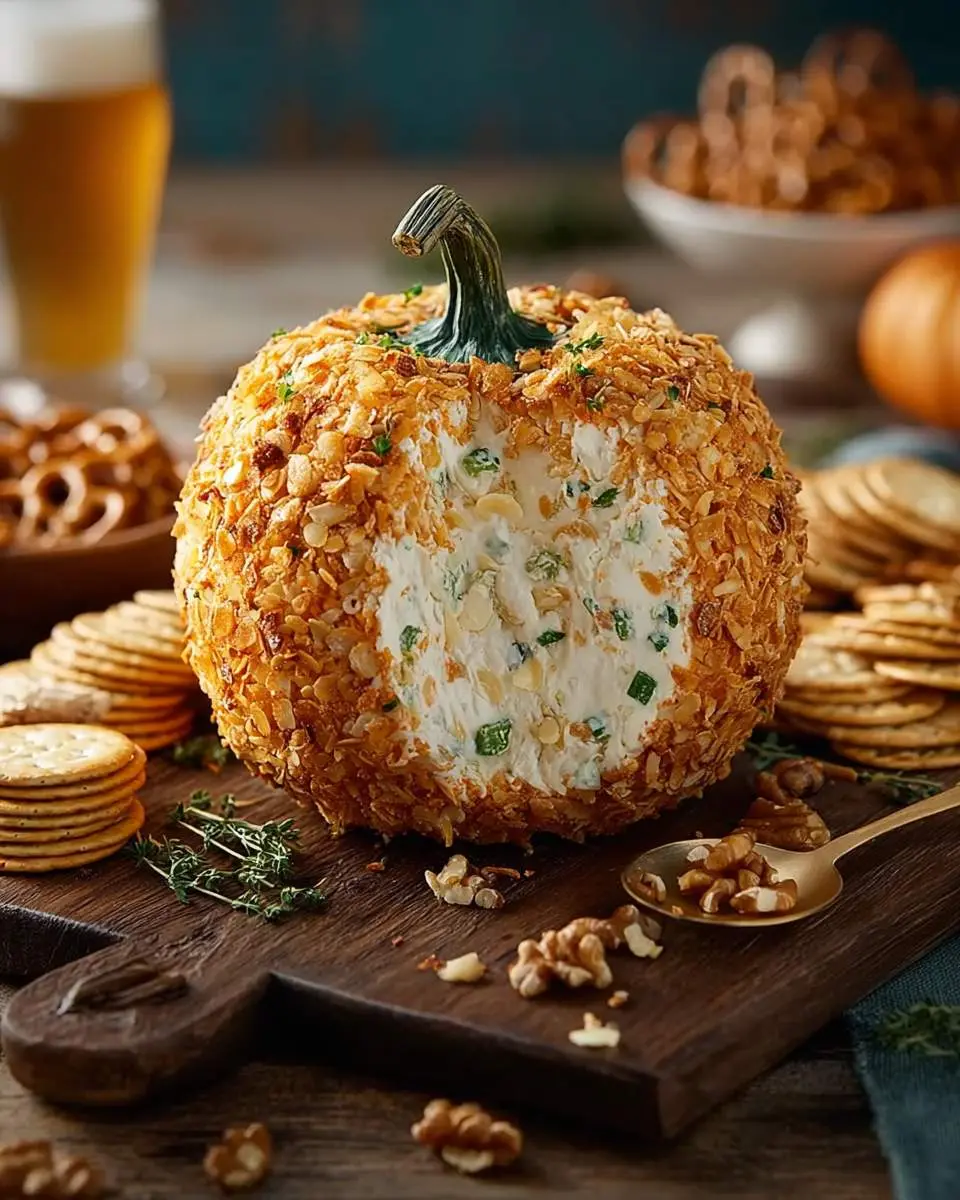 pumpkin cheese ball recipe 1