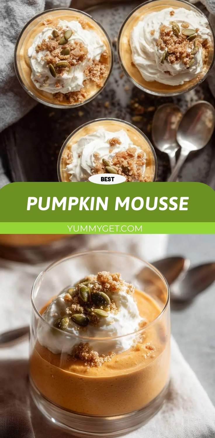 pumpkin mousse pinterest