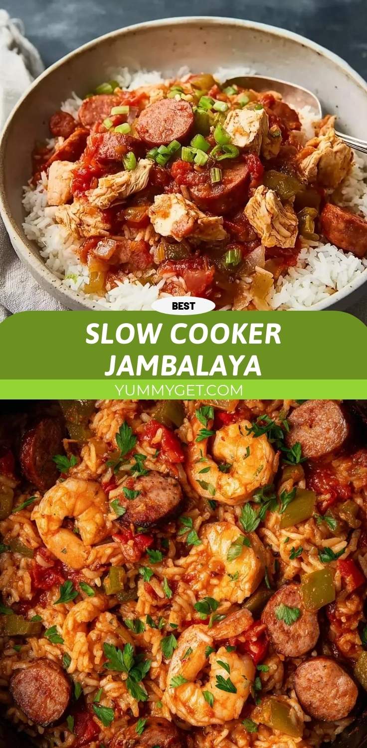 slow cooker jambalaya pinterest
