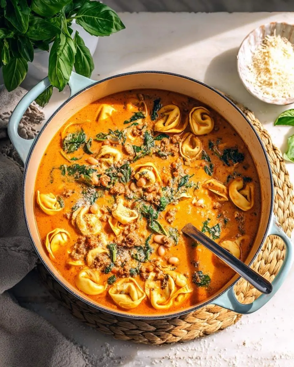 tuscan tortellini soup recipe