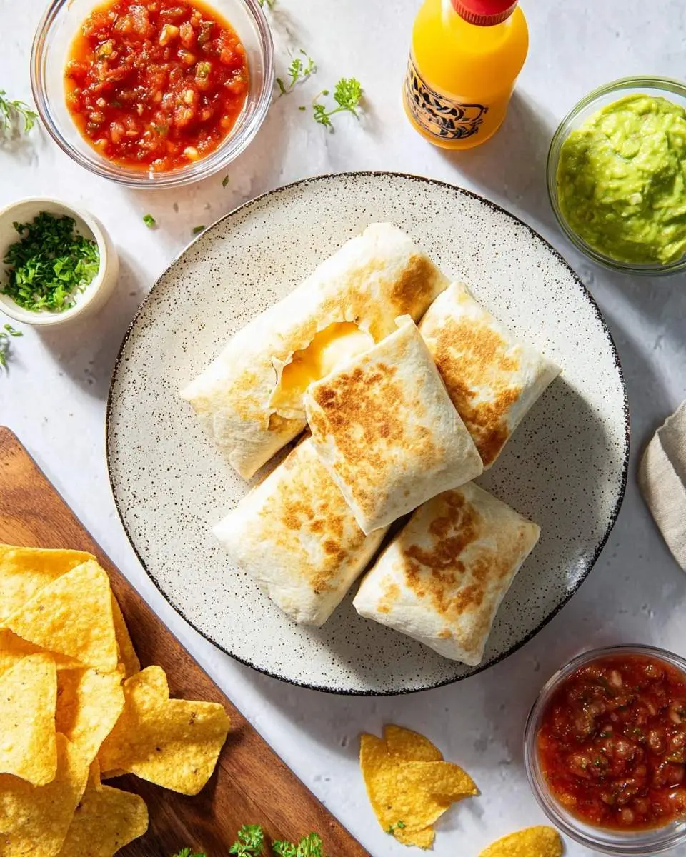 bean and cheese burritos recipe