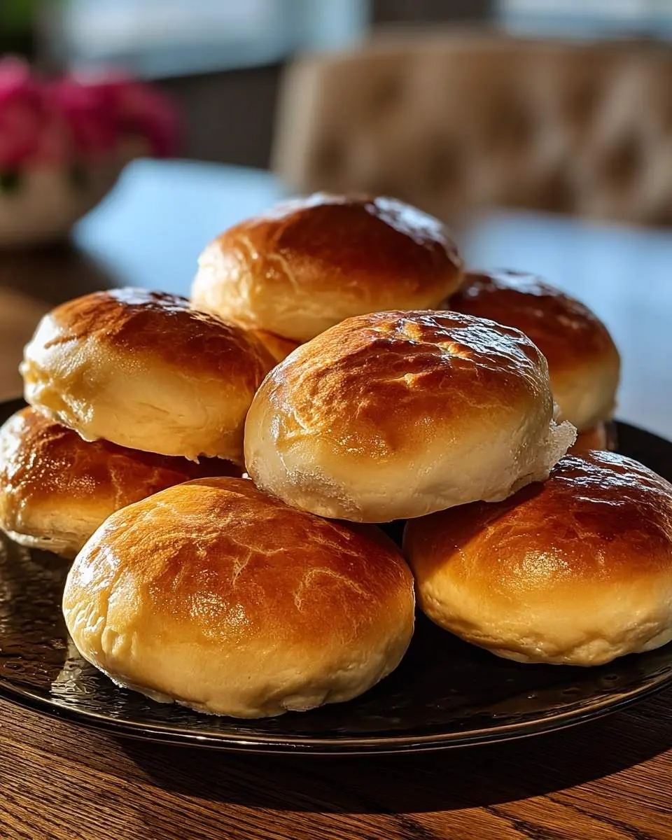 burger buns recipe