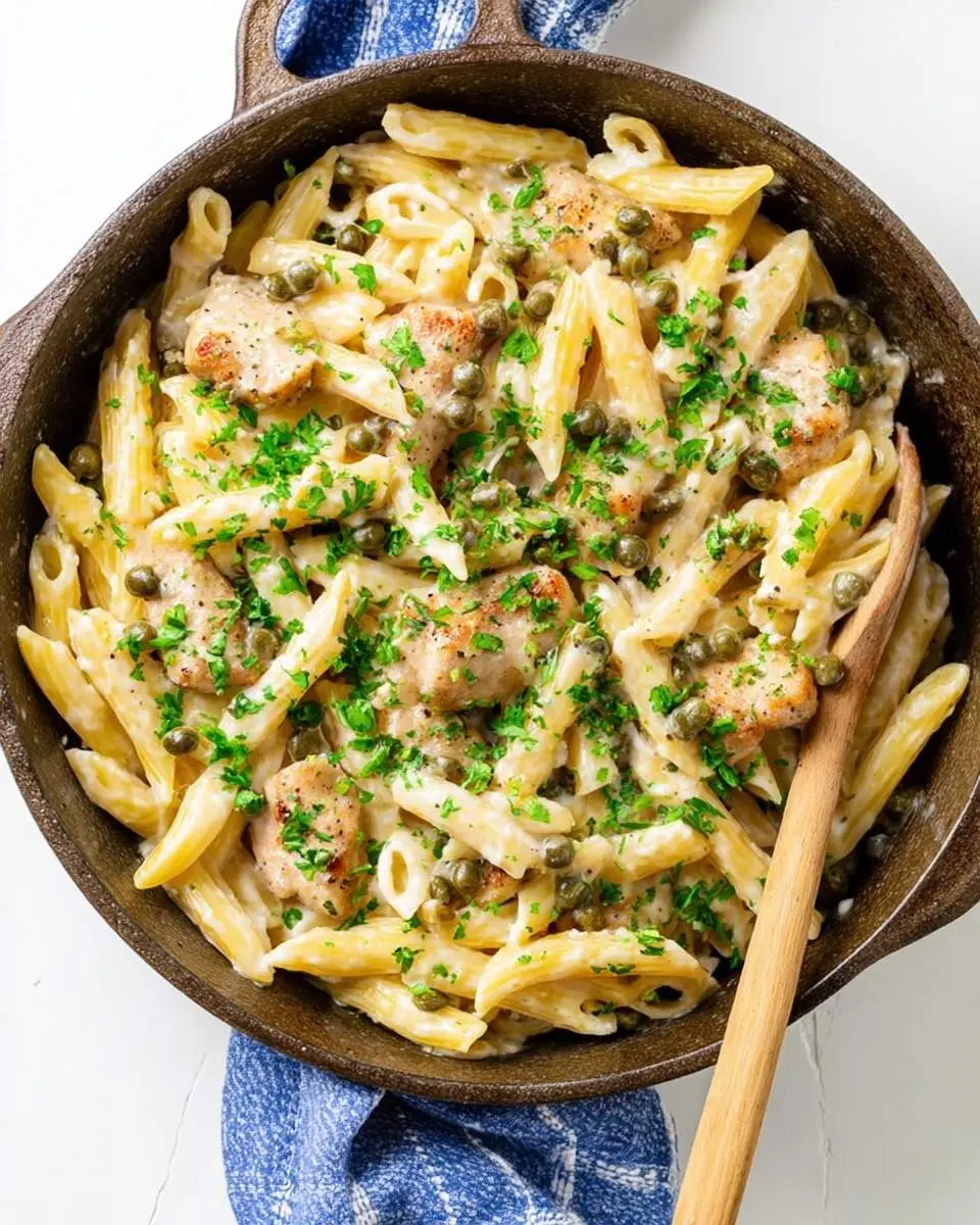 chicken piccata pasta recipe