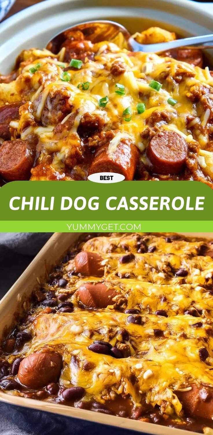 chili dog casserole pinterest
