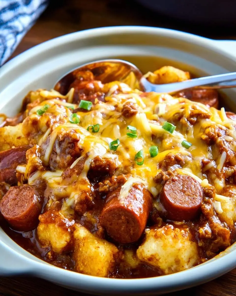 chili dog casserole recipe