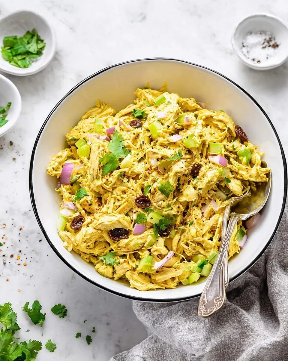curry chicken salad recipe