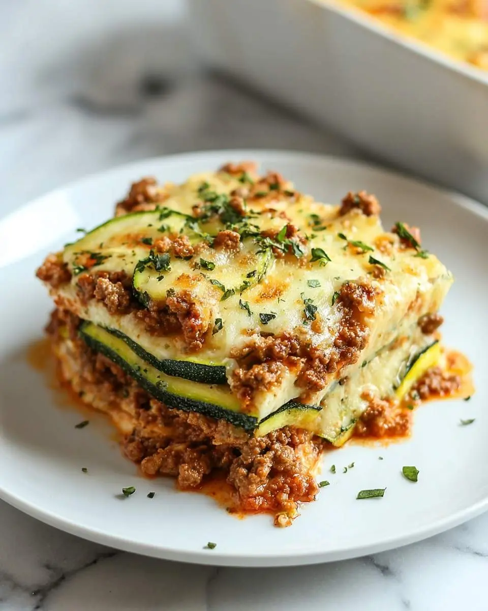 ground turkey zucchini casserole recipe 1