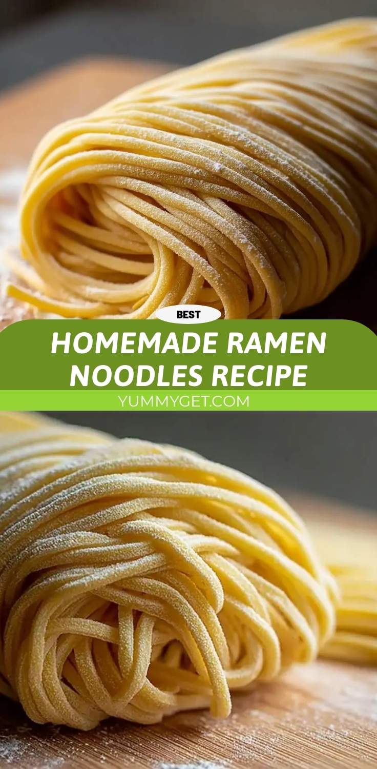 homemade ramen noodles recipe pinterest