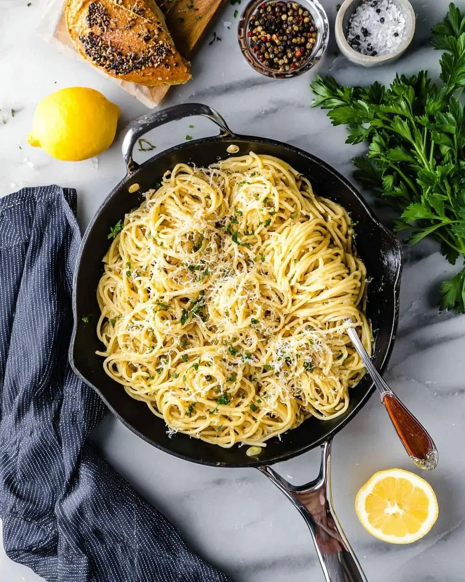 lemon spaghetti recipe