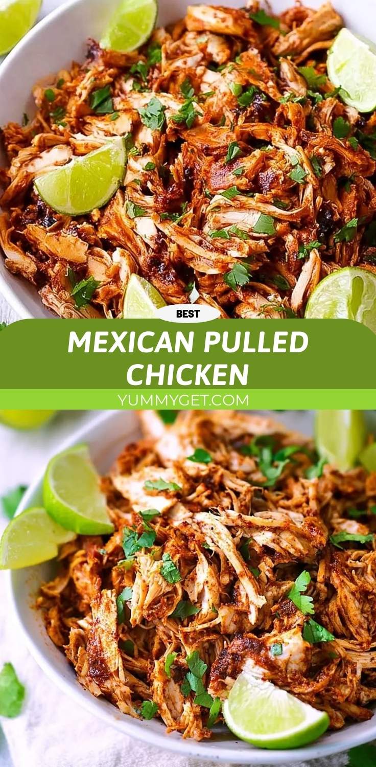 mexican pulled chicken pinterest