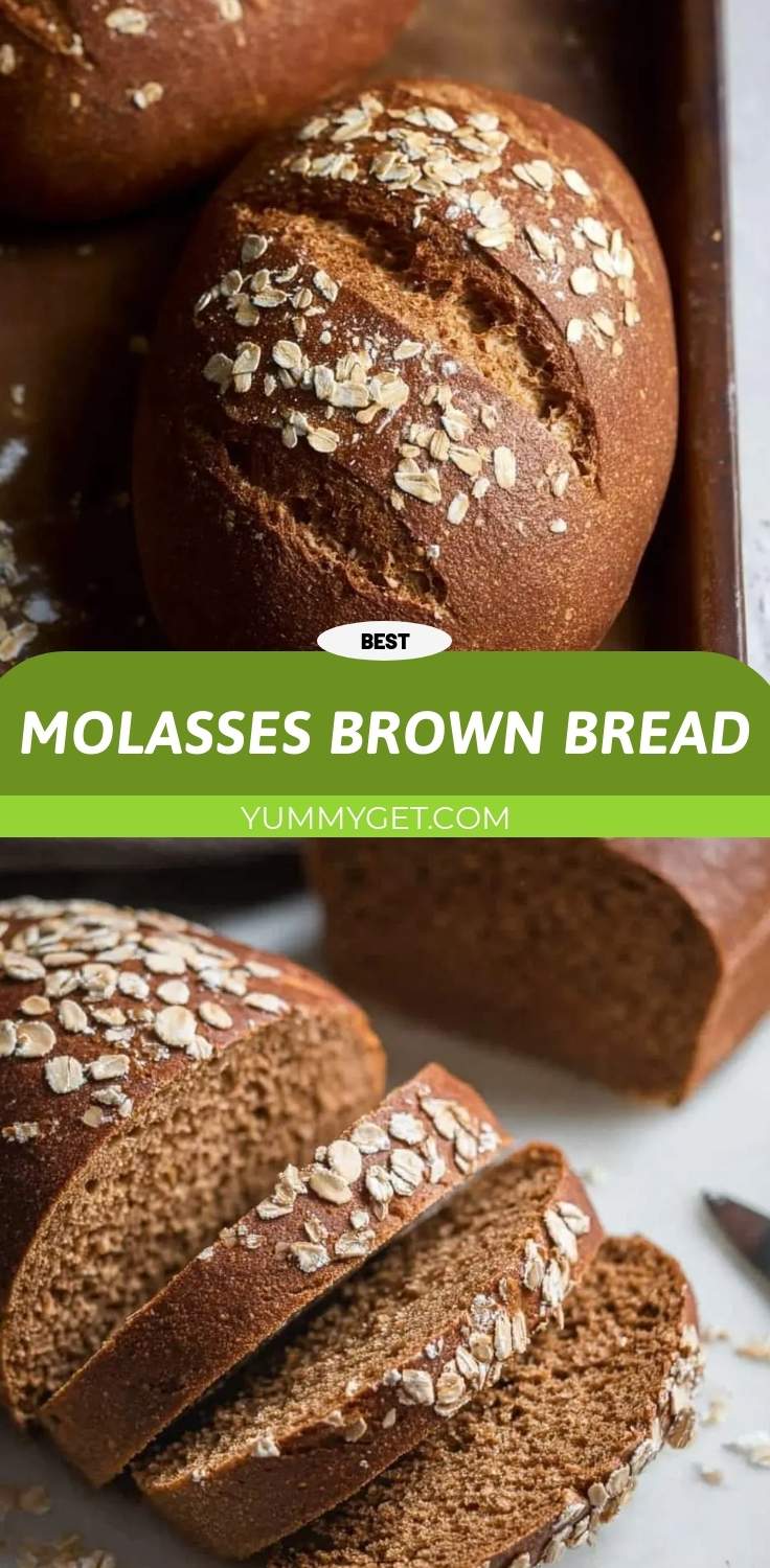 molasses brown bread pinterest