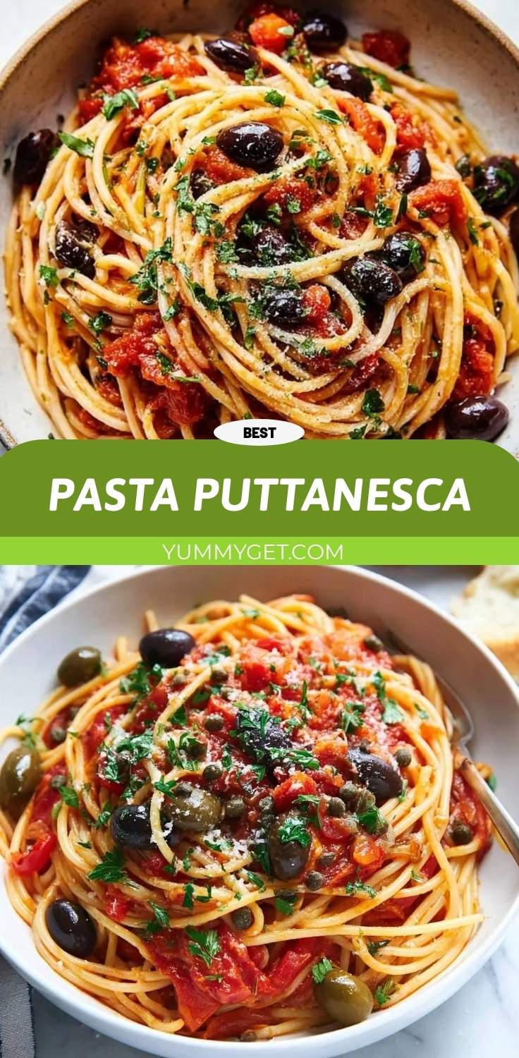 pasta puttanesca pinterest