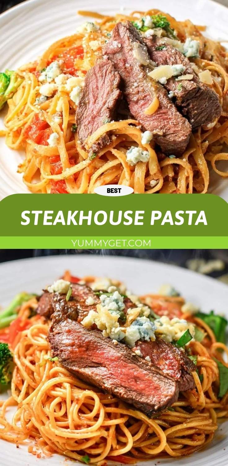 steakhouse pasta pinterest
