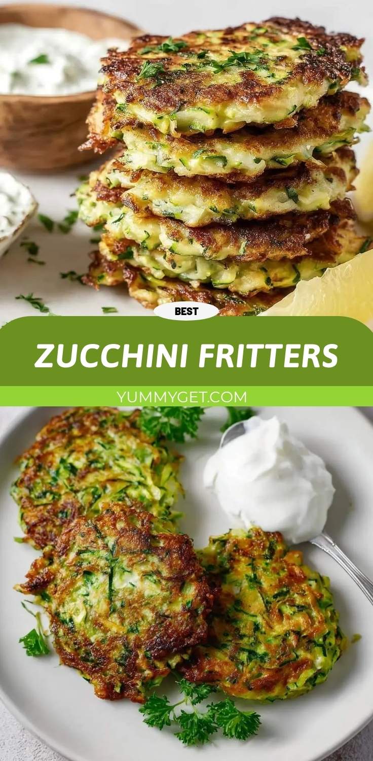 zucchini fritters pinterest