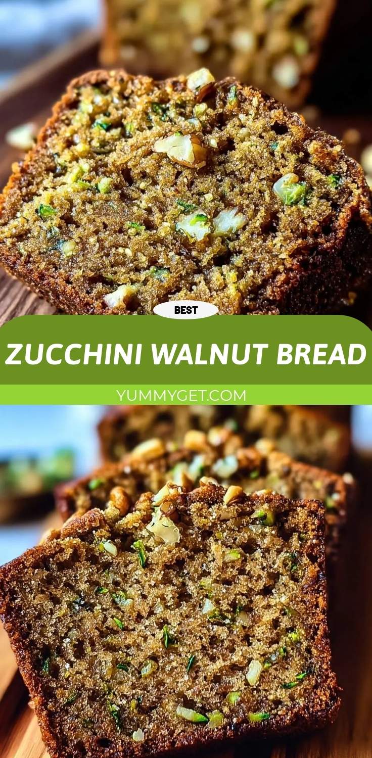 zucchini walnut bread pinterest