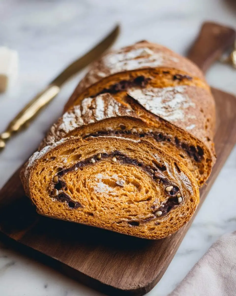 artisan pumpkin sourdough bread recipe 1