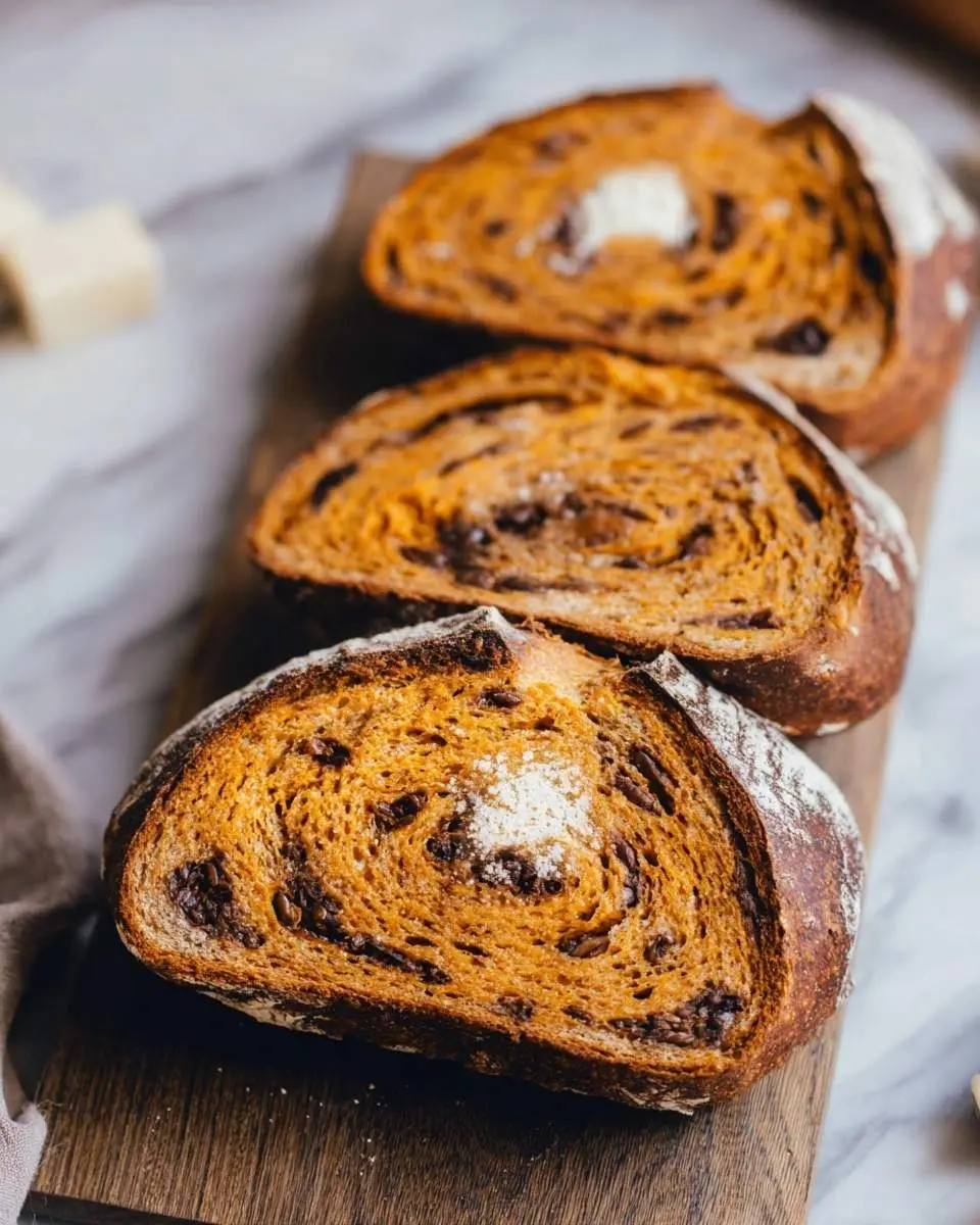 artisan pumpkin sourdough bread recipe