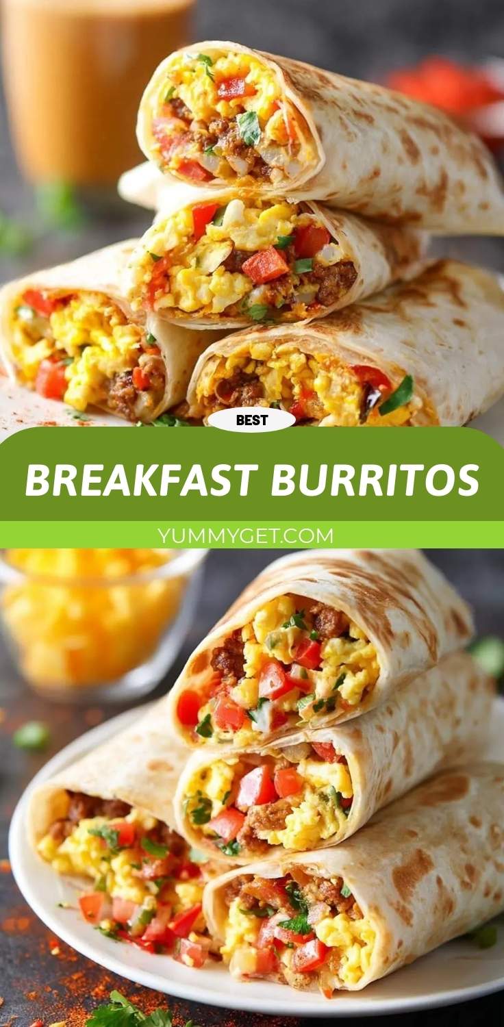 breakfast burritos pinterest