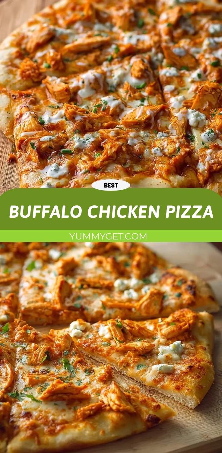 buffalo chicken pizza pinterest