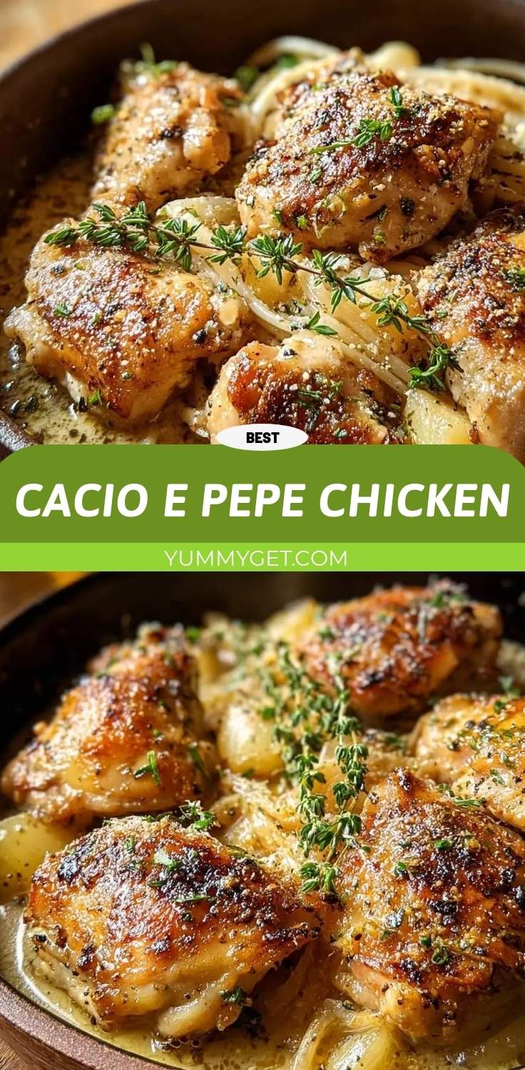 cacio e pepe chicken pinterest