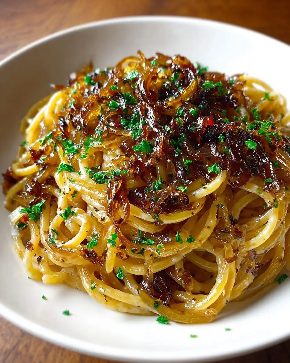 caramelised onion pasta recipe 1